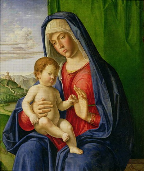 Madonna and Child, 1490s von Giovanni Battista Cima da Conegliano