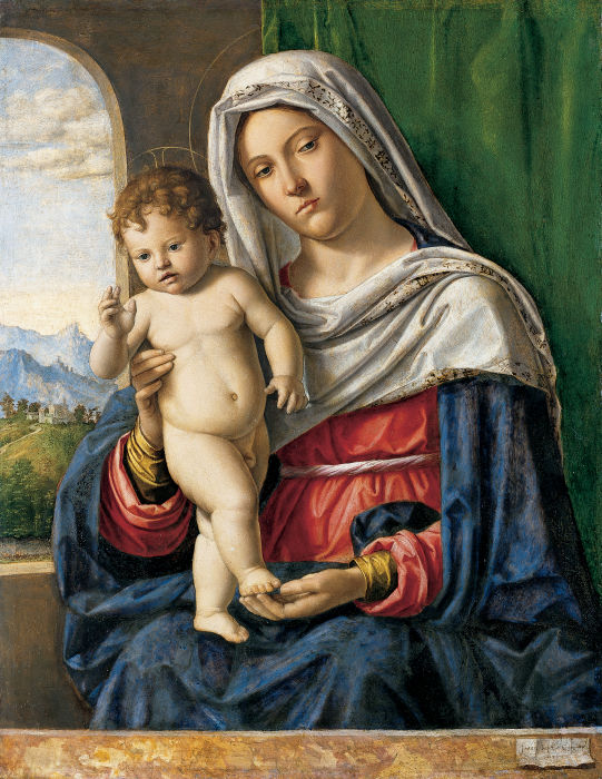 Madonna mit Kind von Giovanni Battista Cima da Conegliano