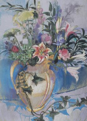 Spring Flowers (pastel on paper) 