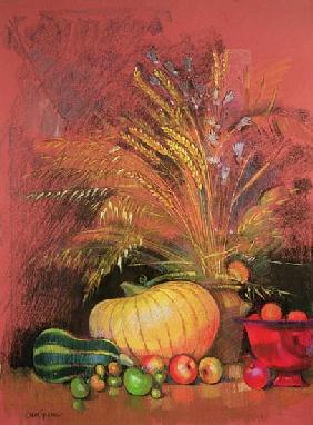 Autumn Harvest (pastel on paper) 