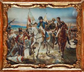 Napoleon in der Schlacht bei Friedland