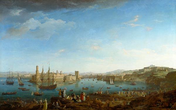 Hafeneinfahrt von Marseille 1754