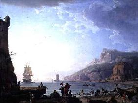 Morning scene in a bay 1752