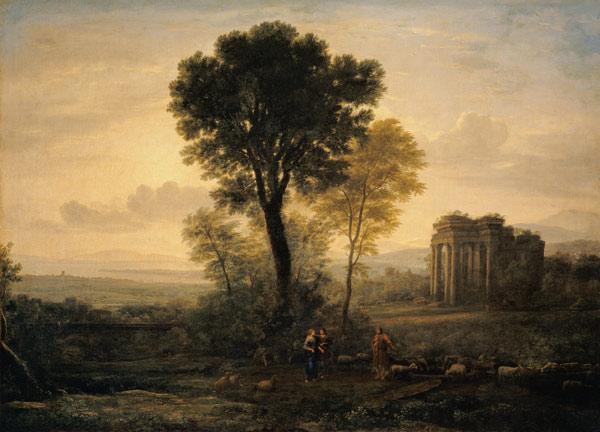 Morning (Landscape with Jacob, Rachel and Leah by the Well) 1666
