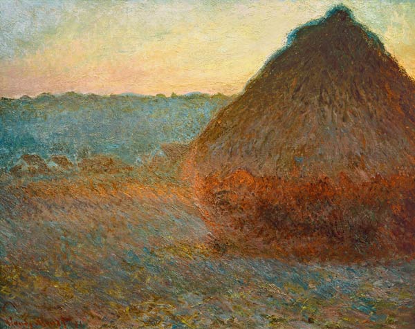 Getreidehaufen von Claude Monet