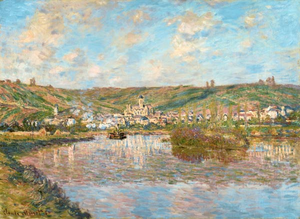 Late Afternoon, Vetheuil von Claude Monet