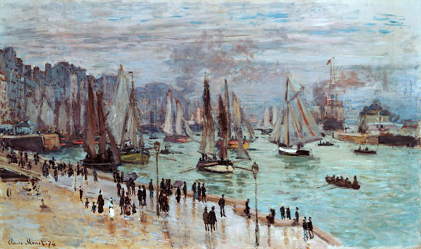Port de Mer (Le Havre) von Claude Monet