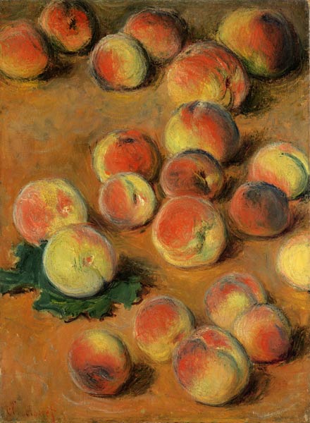 Pfirsiche von Claude Monet