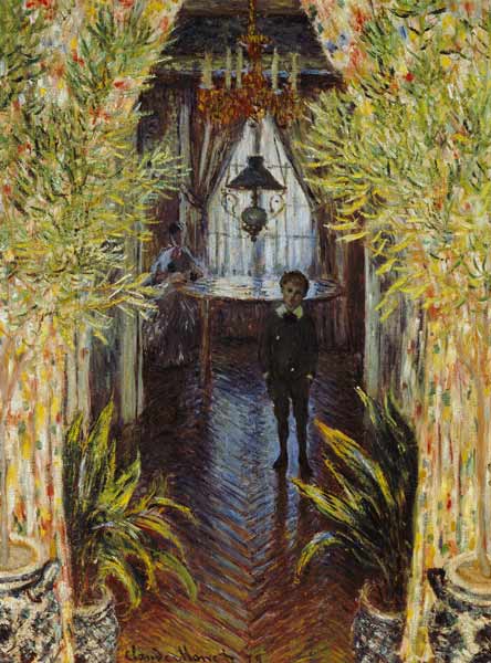 Wohnungsinterieur (Un coin d'appartement) von Claude Monet