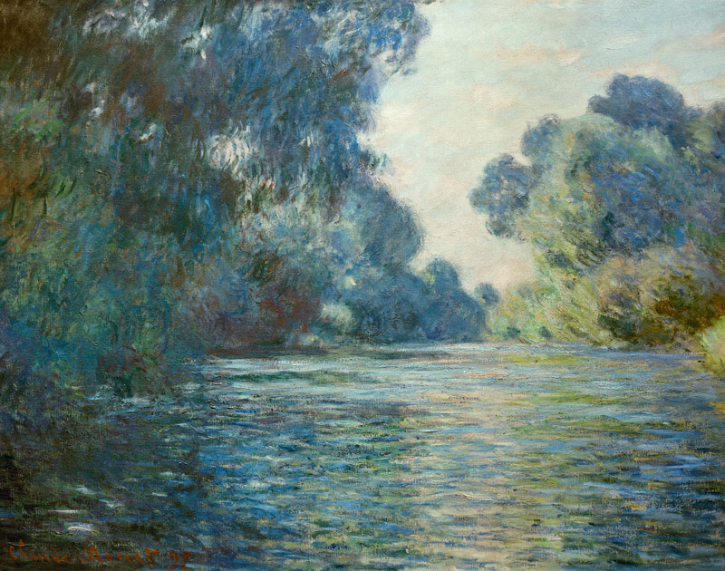 Branch of the Seine near Giverny von Claude Monet