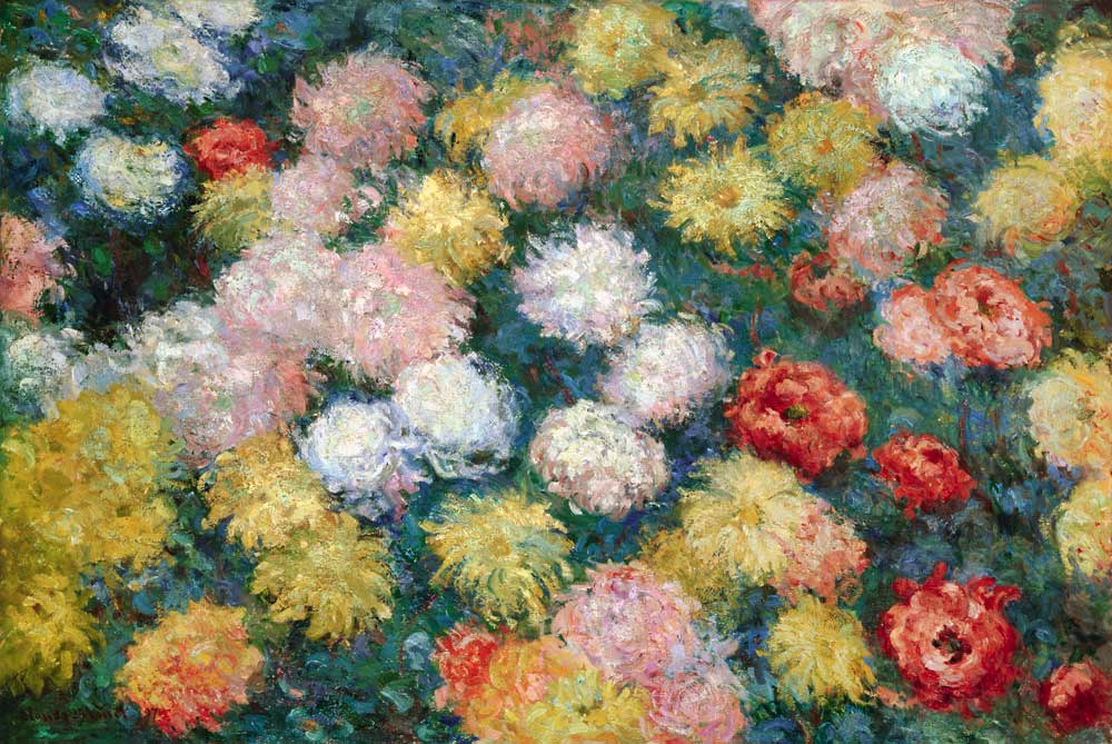 Chrysanthemums von Claude Monet