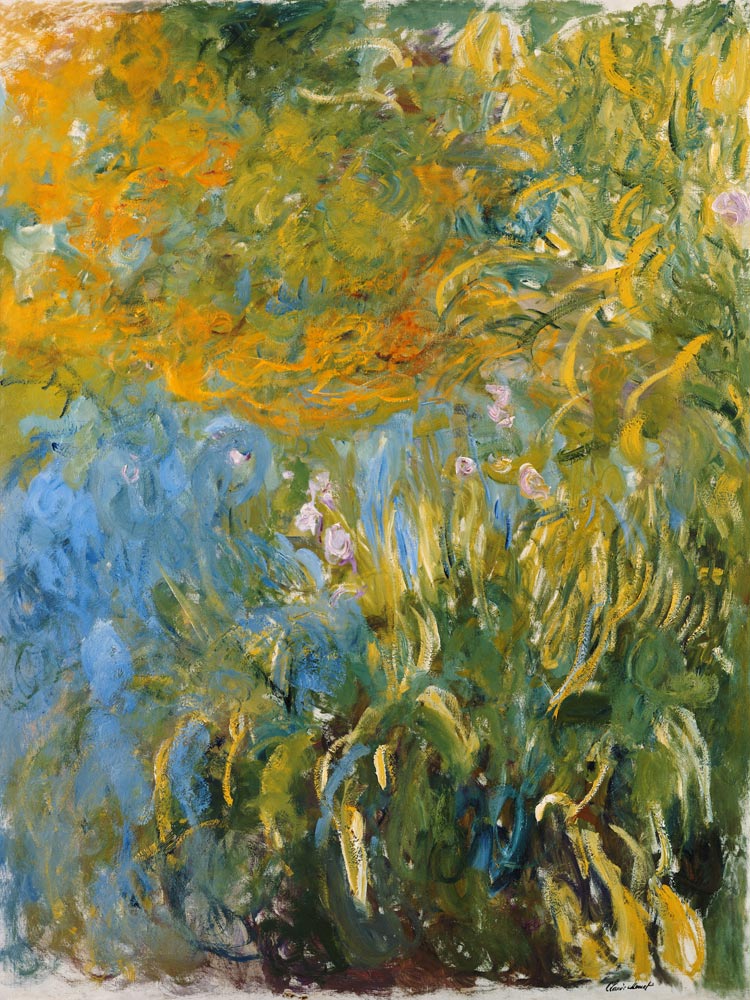 Iris. von Claude Monet