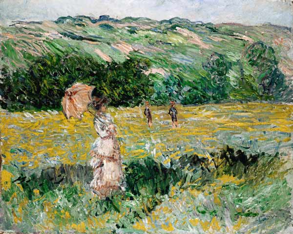 Limetz Meadow von Claude Monet