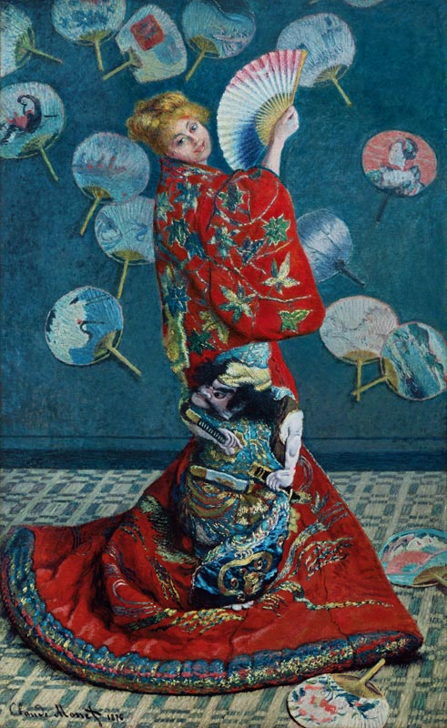 Madame Monet im Kimono (La Japonaise) von Claude Monet