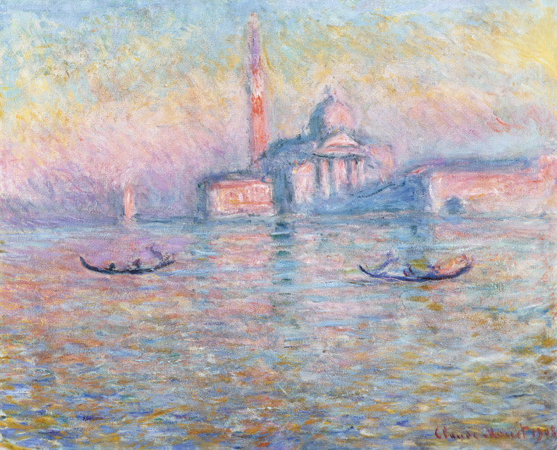San Giorgio Maggiore, Venice von Claude Monet