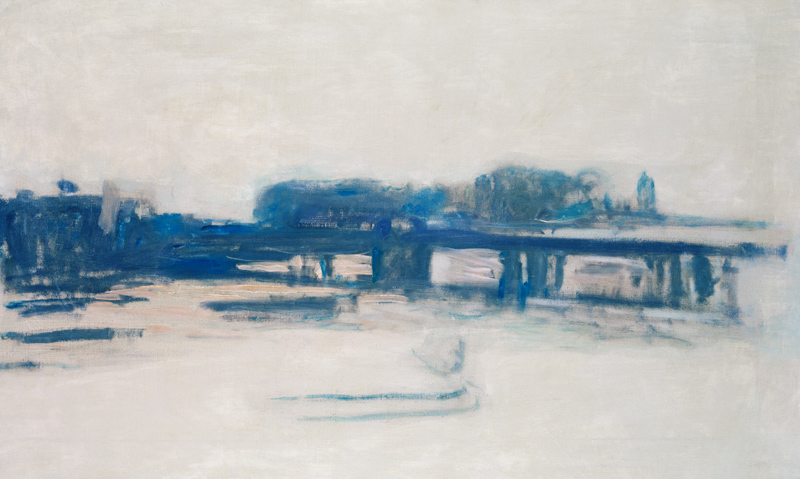 Study for Charing Cross Bridge von Claude Monet