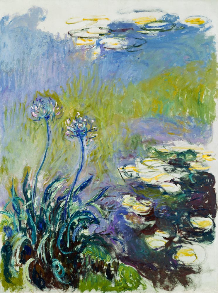 The Agapanthus von Claude Monet