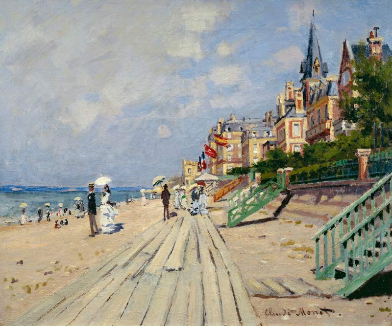 Trouville Beach von Claude Monet