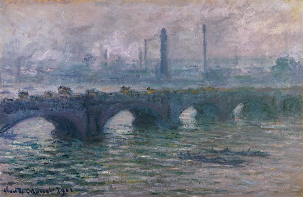 Waterloo Bridge von Claude Monet