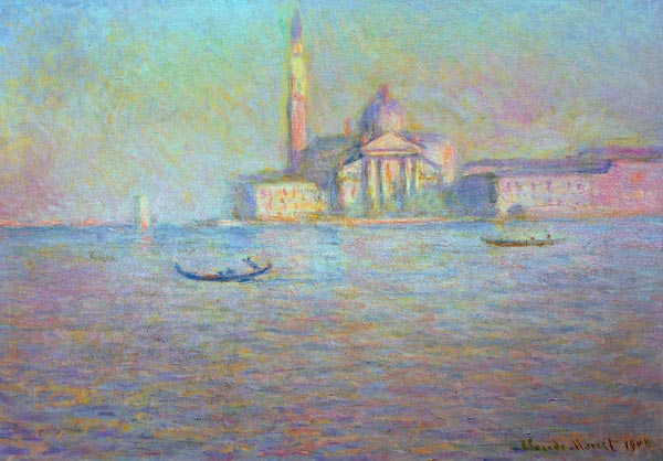 San Giorgio Maggiore, Venedig von Claude Monet