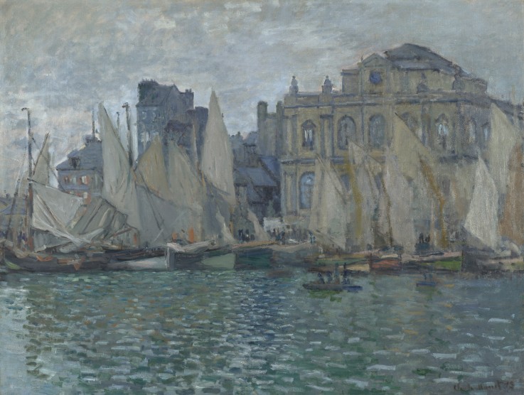 Das Museum von Le Havre von Claude Monet