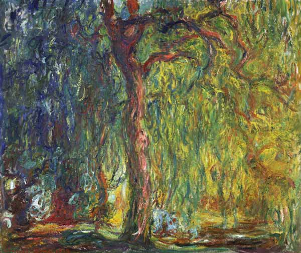Die Trauerweide von Claude Monet