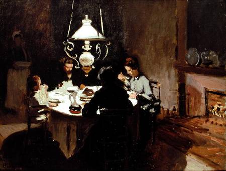 The Dinner von Claude Monet