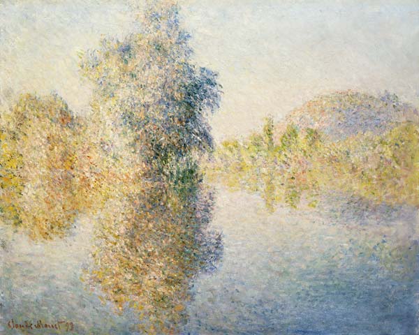 Early Morning on the Seine at Giverny von Claude Monet