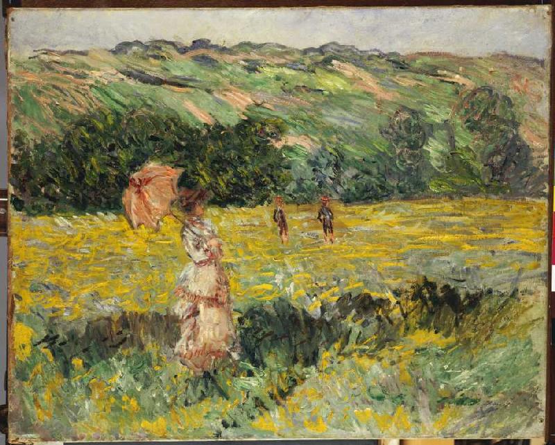 Eine Wiese bei Limetz von Claude Monet