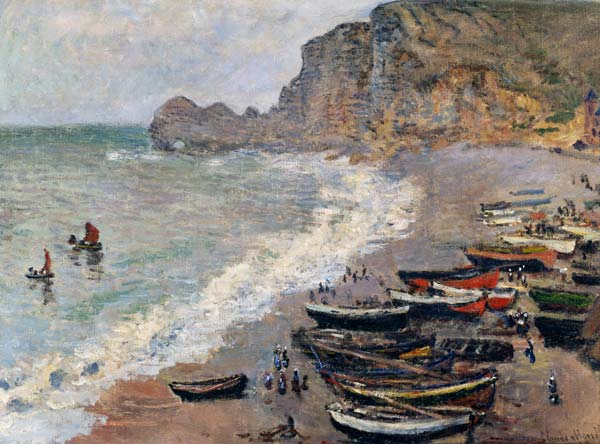 Étretat von Claude Monet