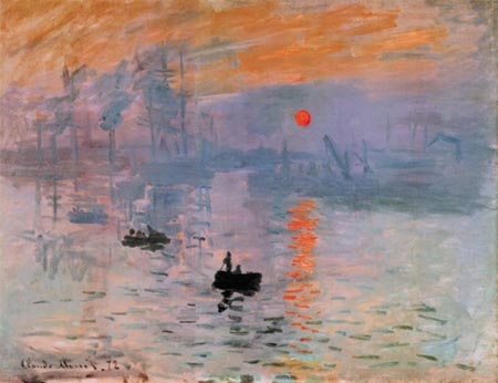 Monets Bild Impression gab dem Kunststil Impressionismus seinen Namen. Hier als Gemälde bestellen.
