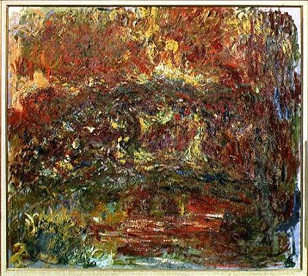 The Japanese Bridge von Claude Monet