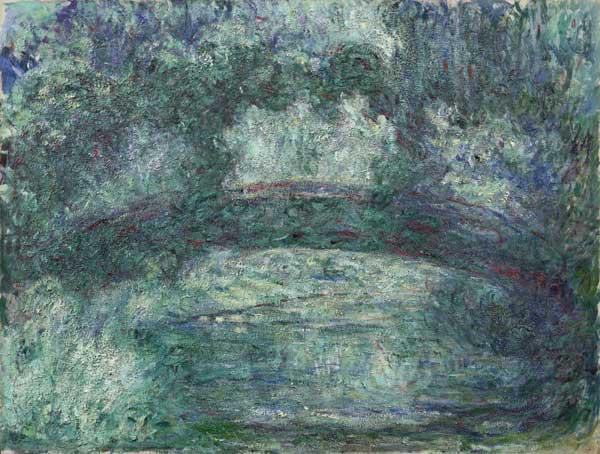 Japanische Brücke von Claude Monet