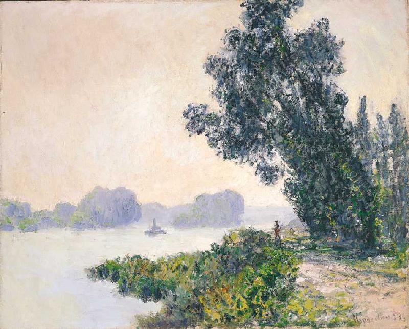 Le Chemin de Halage à Granval von Claude Monet