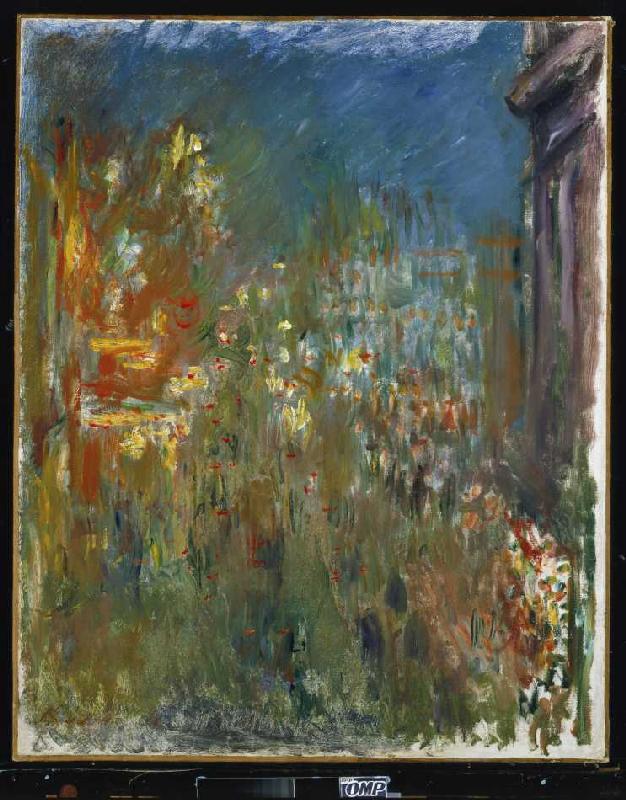 Leicester Square bei Nacht von Claude Monet