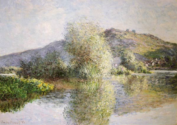 Little Islands at Port-Villez von Claude Monet