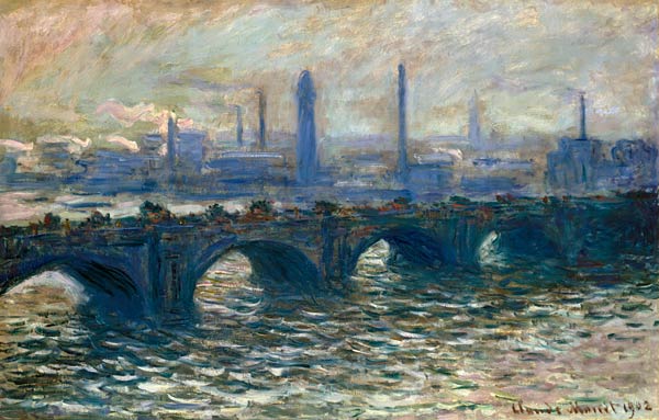 London, Waterloo. von Claude Monet