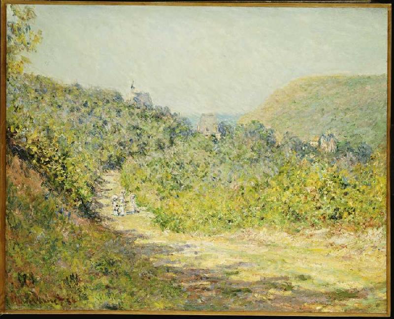 Petites Dalles. von Claude Monet