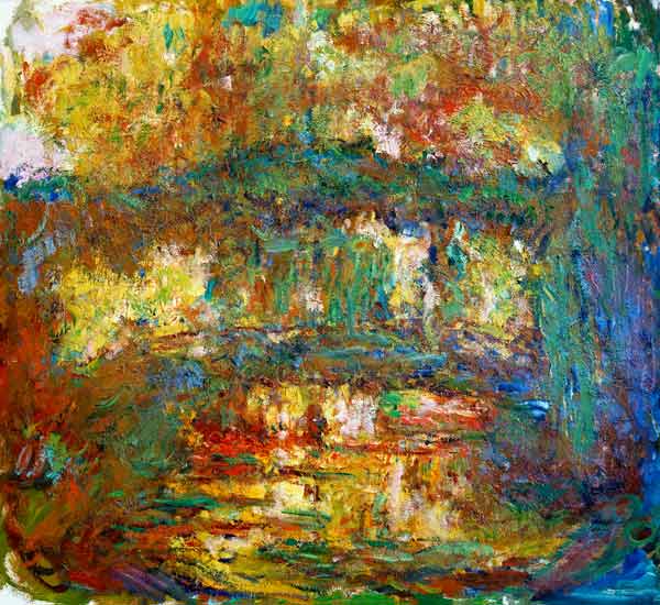 The Japanese Bridge at Giverny von Claude Monet