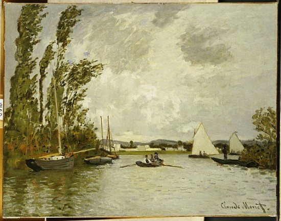 The Little Branch of the Seine at Argenteuil von Claude Monet