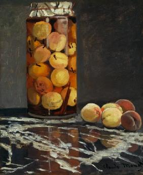 Das Pfirsichglas. um 1866