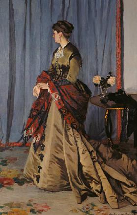 Madame Louis Joachim Gaudibert, geborene Marguerite Marcel 1868