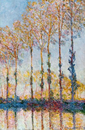 Poplars on the Banks of the Epte 1891
