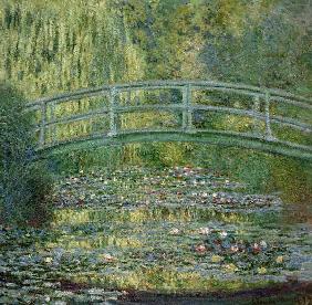 The Waterlily Pond with the Japanese Bridge 1899