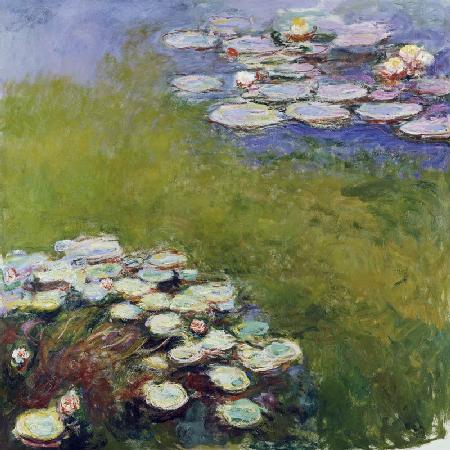 Waterlilies, Harmony in Blue 1914-17