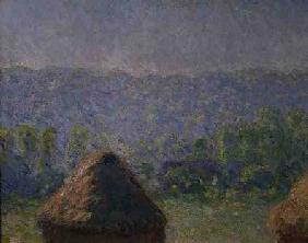 The Haystacks or, The End of the Summer, at Giverny 1891