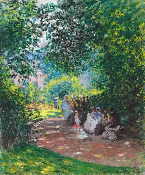 Im Park Monceau (Au Parc Monceau) 1878