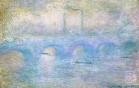 London, Waterloo-Brücke im Nebel 1903