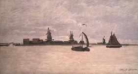 The Outer Harbour at Zaandam 1871