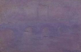 Waterloo Bridge in Fog 1899-1901